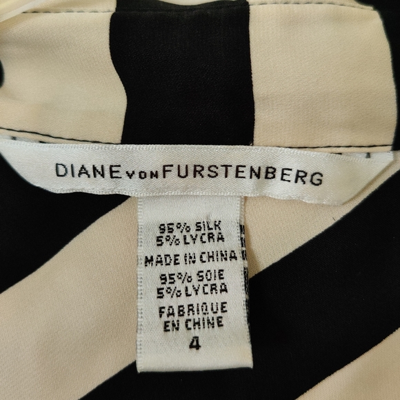 Diane von Furstenberg Silk Wrap Dress - Picture 2 of 3